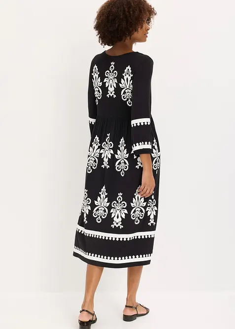 Jerseykjole i myk viskosemiks, bonprix