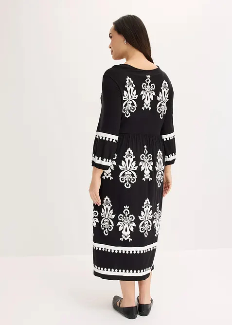 Jerseykjole i myk viskosemiks, bonprix