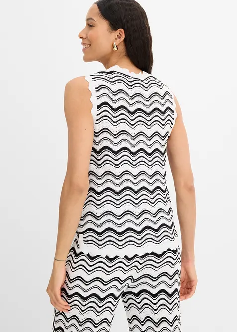 Strikket topp, bonprix