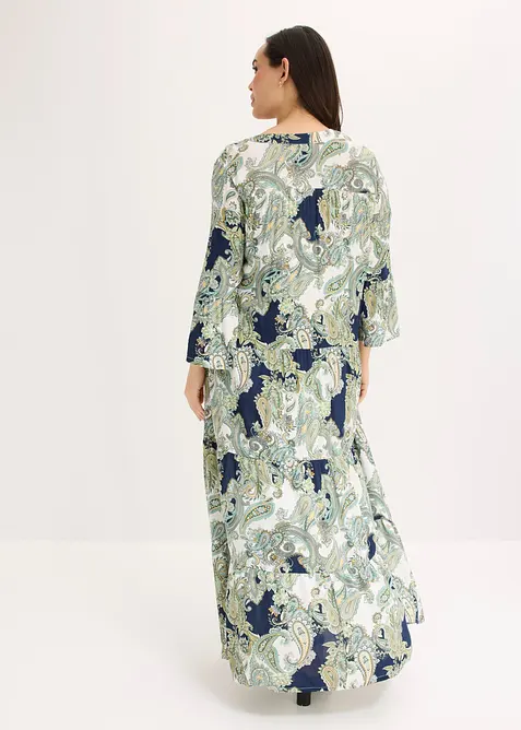 Maxikjole i viskose med pent fall, bonprix