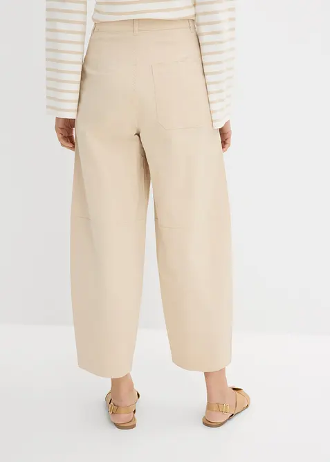 Culotte av lett twill i ballongmodell, bonprix