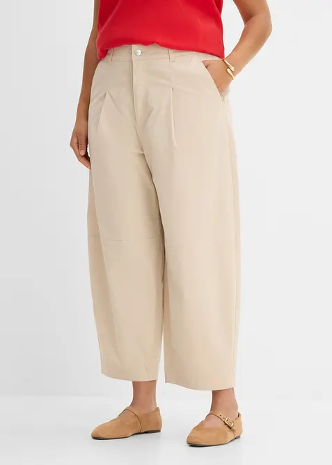 Culotte av lett twill i ballongmodell, bonprix