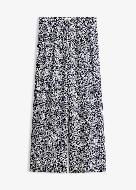 Slip on-bukse av fin viskosemiks, bonprix