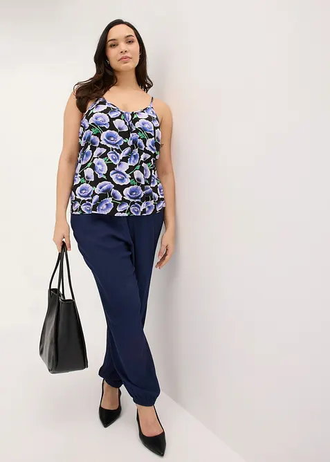 Stroppetopp i myk viskosemiks, bonprix