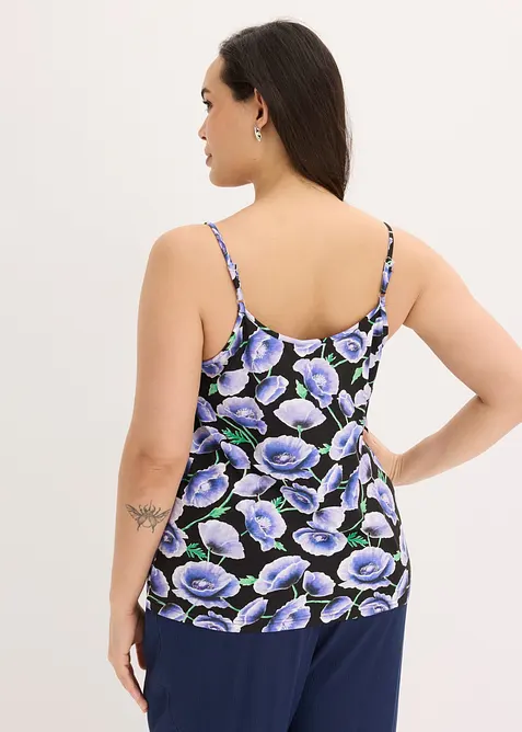 Stroppetopp i myk viskosemiks, bonprix