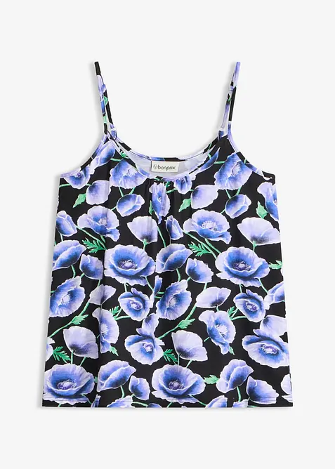 Stroppetopp i myk viskosemiks, bonprix