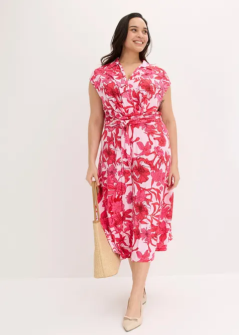 Jerseykjole i myk viskosemiks, bonprix