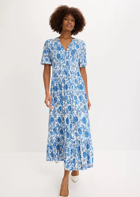 Jerseykjole i myk viskosemiks, bonprix