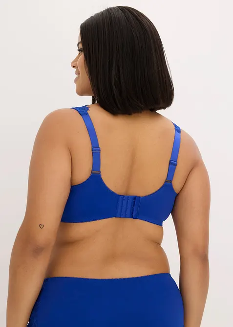 Vattert BH med gullfargede detaljer, bonprix