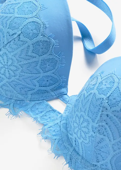 Vattert BH med ornamentblonder, bonprix