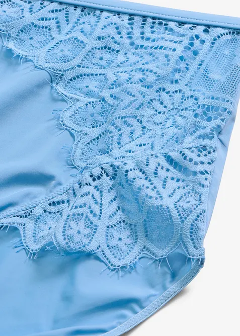 High Waist-truse med ornamentblonder, bonprix