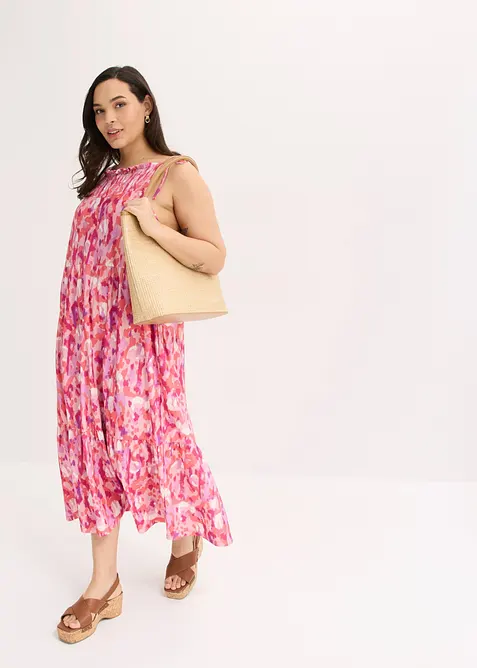 Kjole med stropper, bonprix