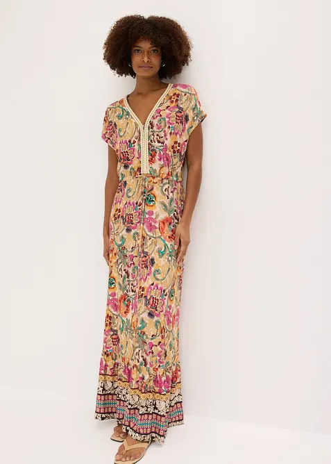 Jerseykjole i myk viskosemiks, bonprix