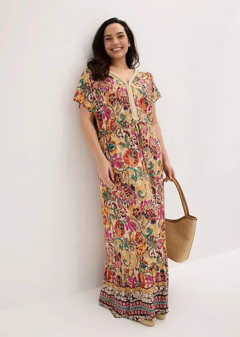 Jerseykjole i myk viskosemiks, bonprix