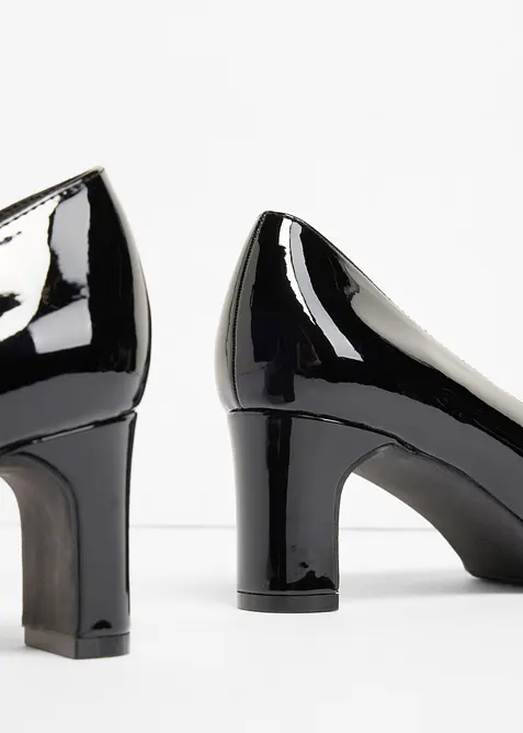 Pumps i lakkmateriale, bonprix