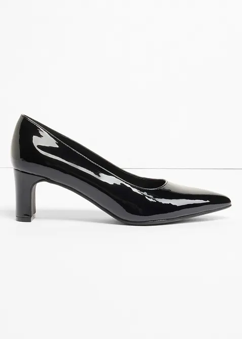 Pumps i lakkmateriale, bonprix