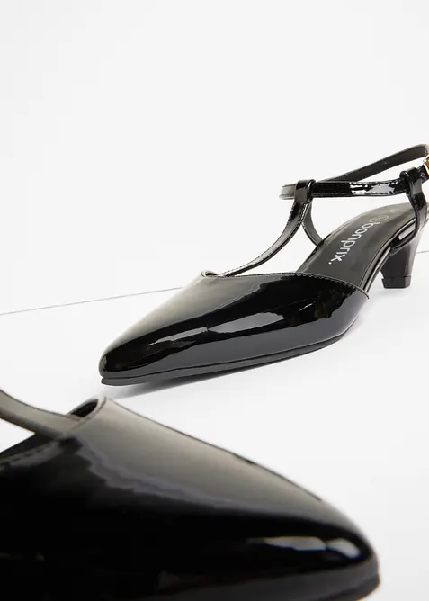 Rempumps i lakkstil, bonprix