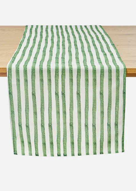 Bordl&oslash;per med striper, vannavvisende, bonprix