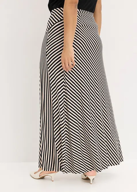 Jerseyskj&oslash;rt i viskosemiks, bonprix