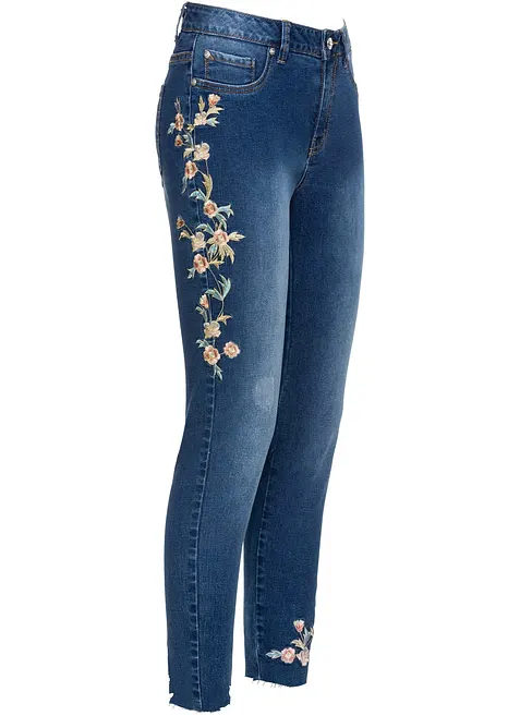 Skinny-jeans Mid Waist, cropped, bonprix