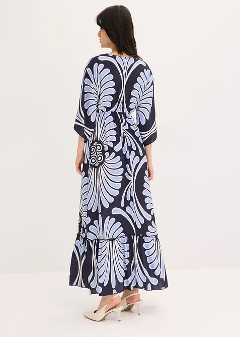 Maxikjole i lett viskose, bonprix