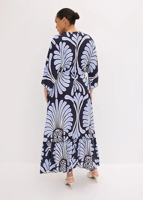 Maxikjole i lett viskose, bonprix