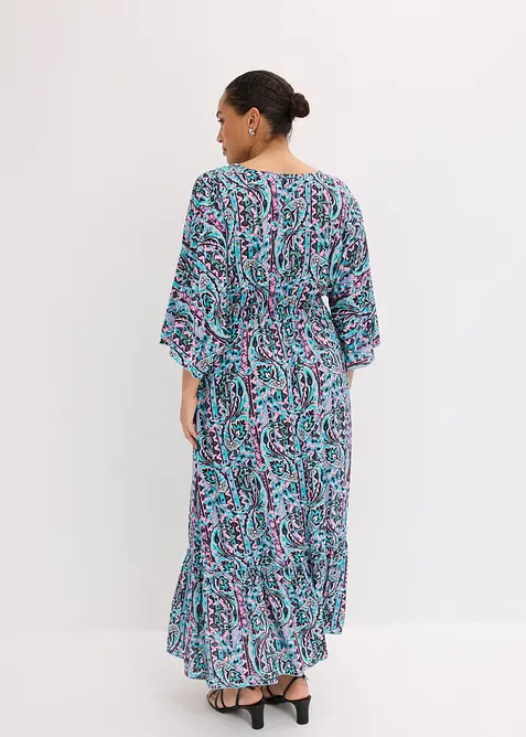 Maxikjole i lett viskose, bonprix