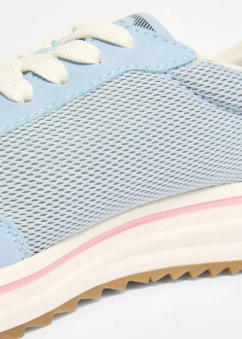 Komfortable sneakers med polstrede inners&aring;ler fra Rieker, Rieker