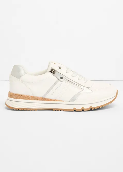 Sneakers med glidel&aring;s fra Tom Tailor, Tom Tailor