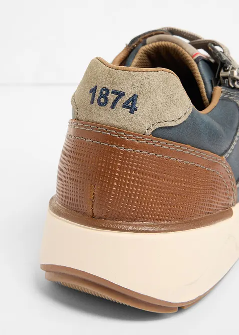 Komfortable sneakers med polstret inners&aring;le fra Rieker, Rieker