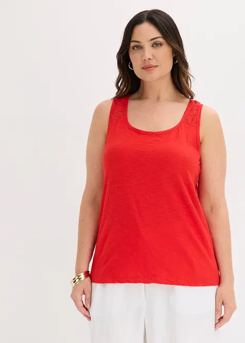 Singlet i bomull, bonprix