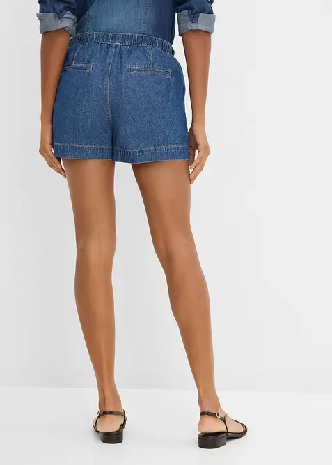 Denimshorts Mid Waist, komfortlinning, bonprix