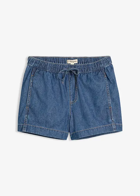 Denimshorts Mid Waist, komfortlinning, bonprix