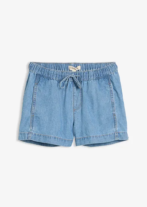 Denimshorts Mid Waist, komfortlinning, bonprix