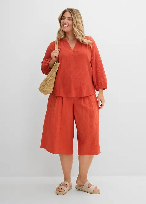 Capribukse i myk musselin, bonprix