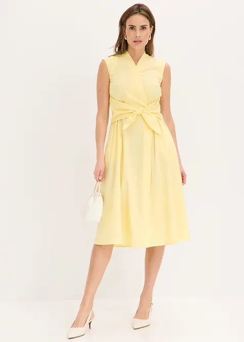 Kjole med knytedetalj, bonprix