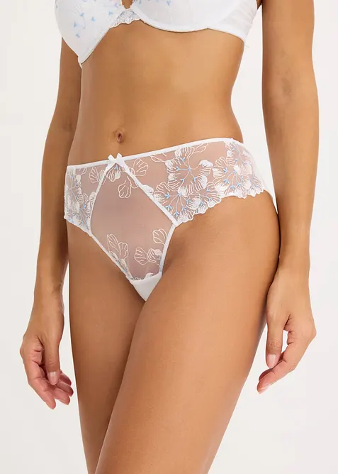 Brazilian-truse med nydelig broderi, bonprix