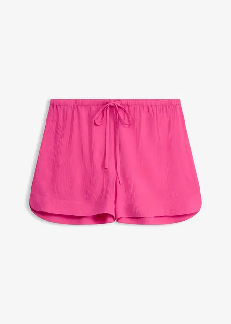 Strandshorts i krinklet materiale, bonprix