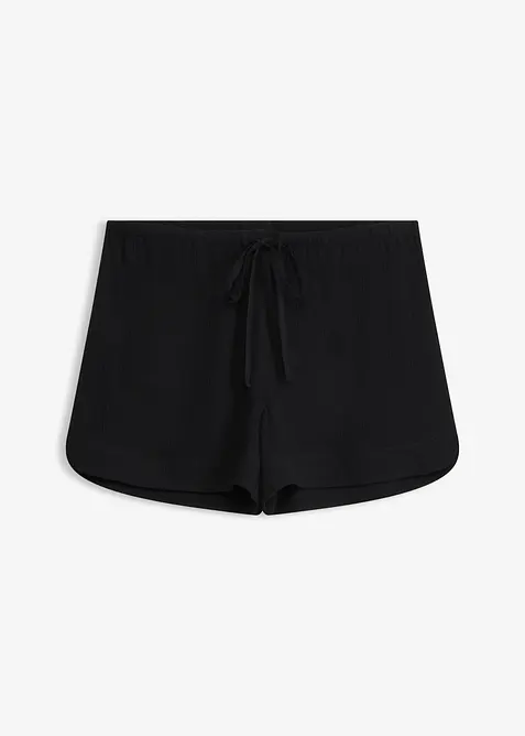 Strandshorts i krinklet materiale, bonprix