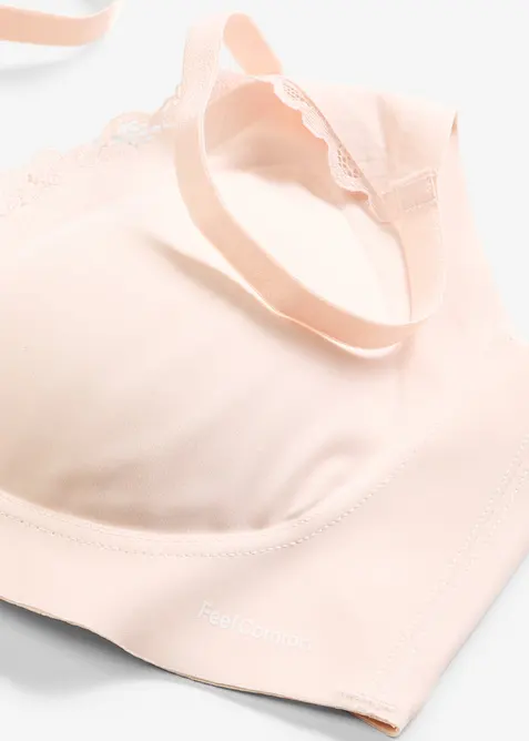 Vattert Feel Comfort Lasercut-BH uten spiler&nbsp;, bonprix