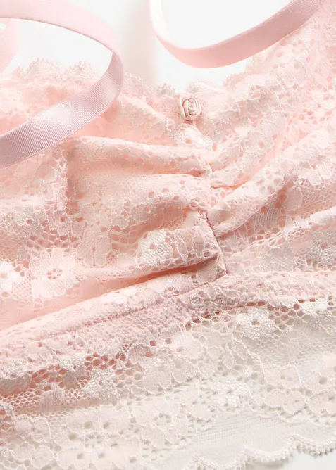 BH-topp med mykt bomullsf&ocirc;r, bonprix