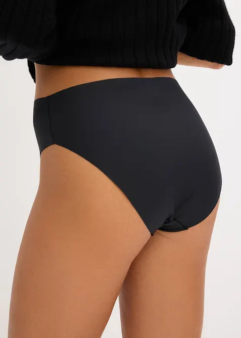 H&oslash;y truse i mikrofiber (4-pack), bonprix