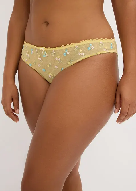 Minitruse med nydelig broderi, bonprix