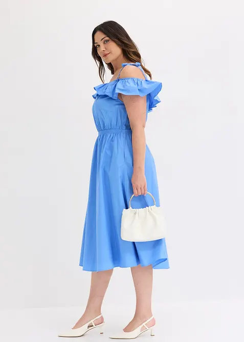 Off shoulder-kjole, bonprix