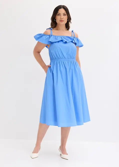 Off shoulder-kjole, bonprix