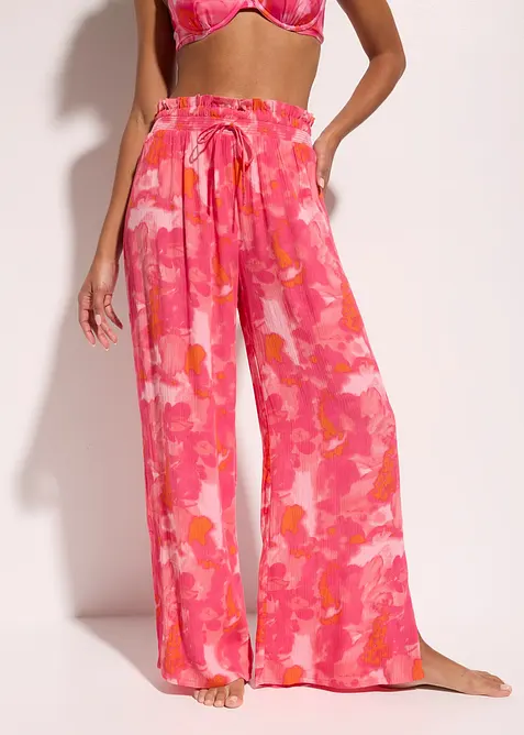 Crinkle strandbukse, bonprix