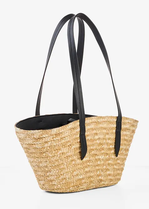 Str&aring;shopper med blomsteranheng, bonprix