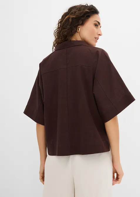 Bluse i 100% bomull, bonprix