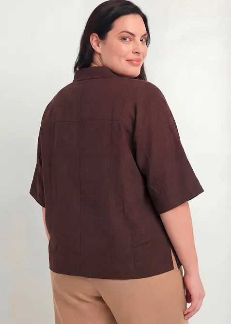 Bluse i 100% bomull, bonprix