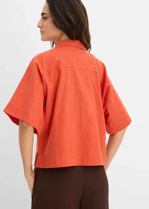 Bluse i 100% bomull, bonprix